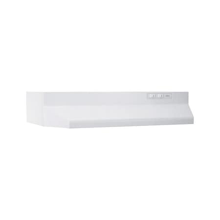 Broan Rangehood Ducted30" Wht 403001